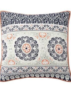 Pottery Barn Pia Euro Shams Set of 2 NWT